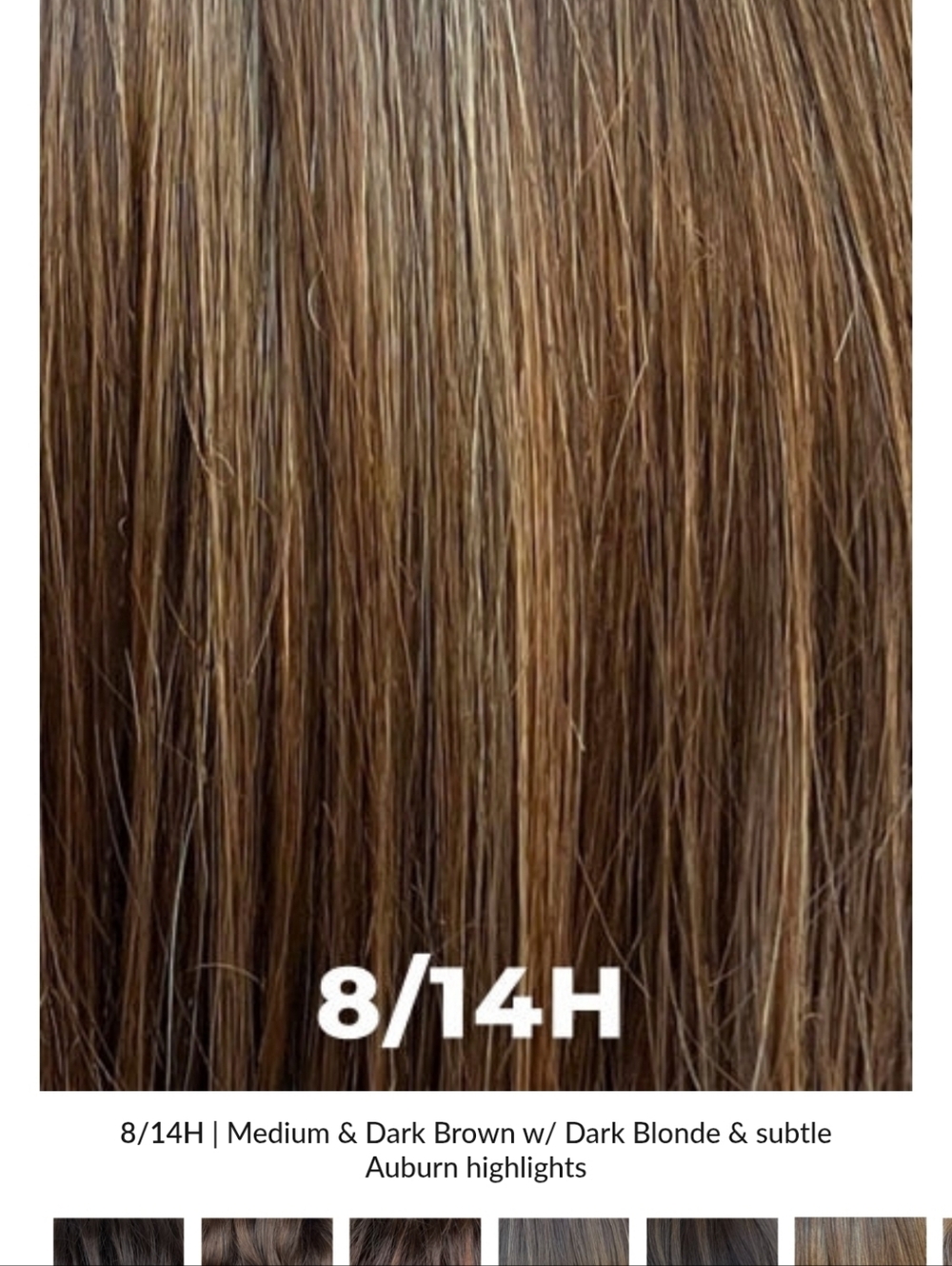 TWO, yes 2! Henry Margu Wigs. Style 2510 Mariah. Colors 8/14H & 27 AH. NWT - Picture 2 of 15